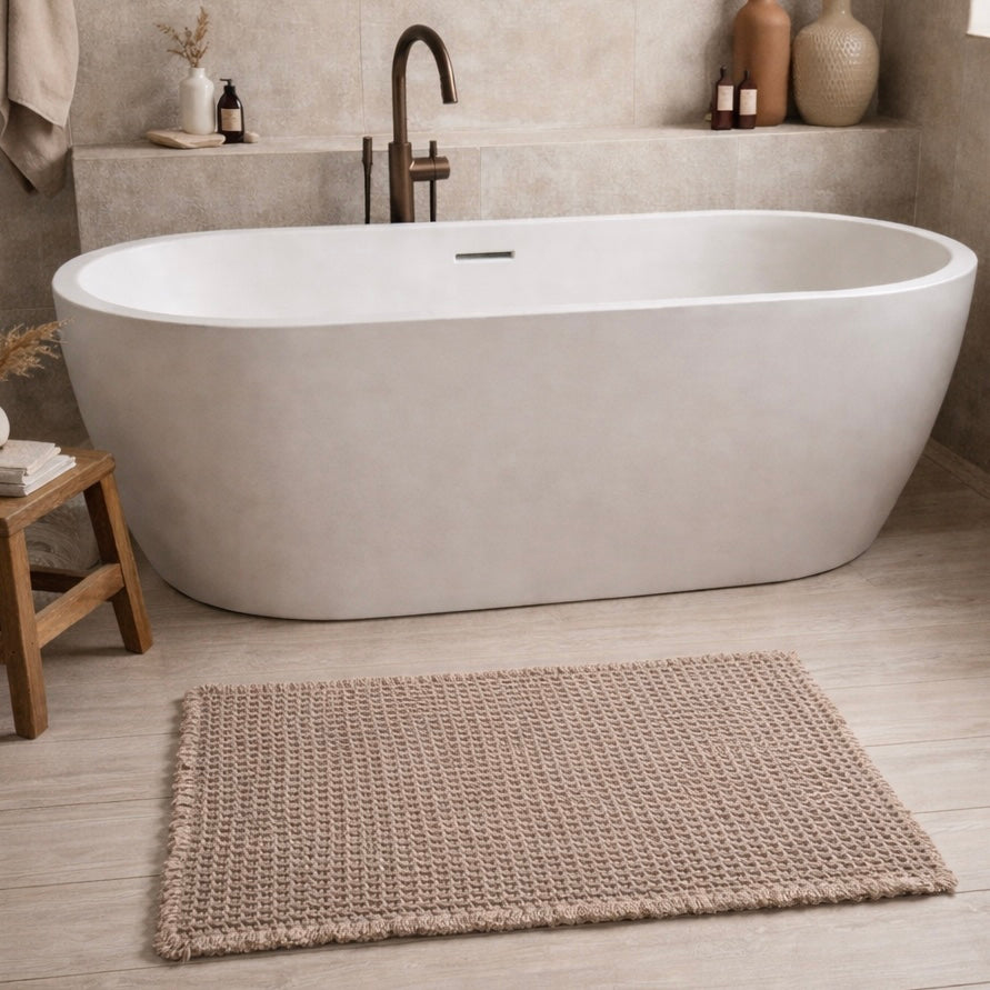 Siena Waffle Bath Mat
