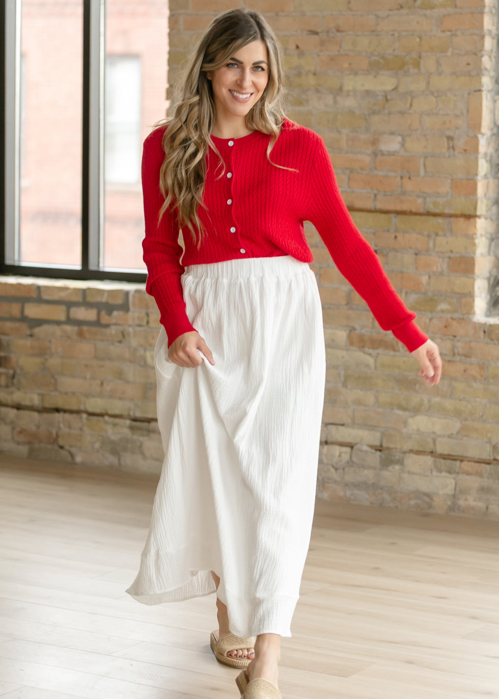 Kalani Cotton Gauze Maxi Skirt
